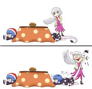 こたつを満喫するドレミーｓ