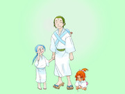 脇下なめ八と小さな兄妹たち