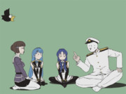 昨日に続いてセル画風