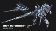 【MMD】XEFF-02 アラディア v1.2 + α【モデル配布】