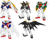 ガンダムW EW版をTV版カラーで塗ってみた。