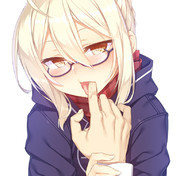 指舐め ニコニコ静画 イラスト