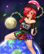 ヘカーティアさま地球に玉乗り