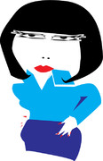 ブルゾンちえみ ニコニコ静画 イラスト