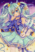 雪ミク17 ニコニコ静画 イラスト