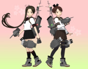 【MMD艦これ】綾波・敷波（Ver3.1a）【モデル配布】