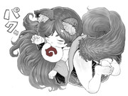 ジャンピングキャッチ影狼たん