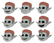 易者さん（素材）