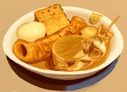 厚揚げ ニコニコ静画 イラスト