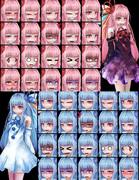 琴葉茜&琴葉葵 立ち絵素材