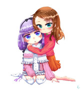 カンナちゃんとリコちゃん