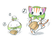 どじょうすくい ニコニコ静画 イラスト