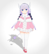 【MMDモデル配布】カンナカムイ