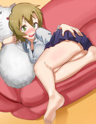 李衣菜の太もも