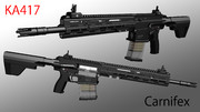 【小銃】KA417  Carnifex  / カルニフェクス【MMD武器】
