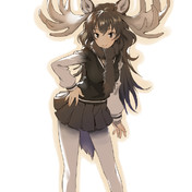 ヘラジカ けものフレンズ ニコニコ静画 イラスト