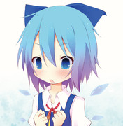 がんばるチルノ