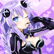 パープルハート ニコニコ静画 イラスト