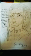 鉄血のオルフェンズ イオク・クジャン 模写