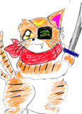 独眼竜猫侍