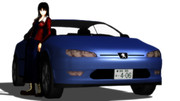 プジョー・406クーペ【MMDモデル配布】