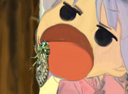 セミを描いてみた