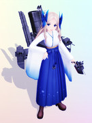 ぽんぷ長式朝風でポーズ作成