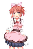 エプロン姿の菜々さん