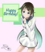 和泉玲奈2017誕生日イラスト