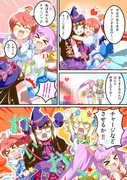 プリパラまんが「チャージ」