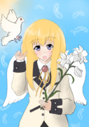 天真=ガヴリール=ホワイト 天使度約98%【ガヴリールドロップアウト】