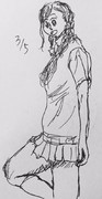 ５分スケッチ 17/3/5