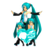 ミクの日に手を繋ごう企画 2017