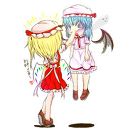 お姉さま捕まえたー勿(*╹◡╹*)勿