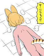 のぼせるサーバルちゃん