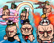 百鬼夜行投票絵①二本の足（達）