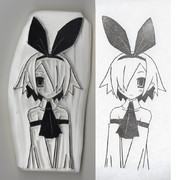 彫ってみた プレネールさん