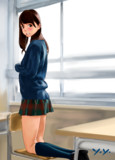 制服（模写・デジタル）その４