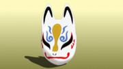 【MMDアクセサリ配布】狐面