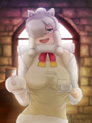 「ふわああぁ！いらっしゃぁい！！」