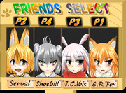 フレンズセレクト【メタスラキャラセレクト風】