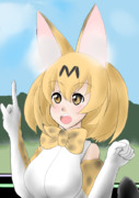 サーバルちゃん カットイン風味【けものフレンズ】改訂01