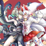 キュウビキツネ けものフレンズ ニコニコ静画 イラスト
