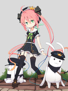 軍服ワンピース ニコニコ静画 イラスト