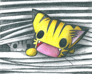 ブラインドにゃんこ