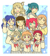 ラブライブ！サンシャイン!! Aqours 藤子・F・不二雄風