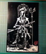 切り絵「Bloodborne」