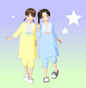 【MMD艦これ】パジャマ【衣装セット配布】