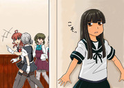 初雪は台風が怖い