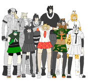 けもフレの頭身がすごーい！と話題に